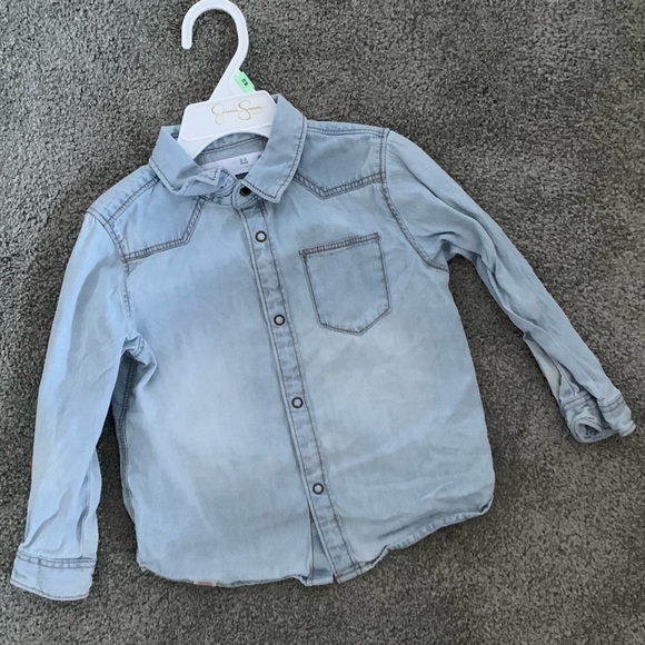 Zara Boys Jean Shirt 2-3Yr - Picture 1 of 4